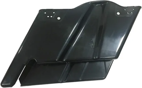 Miniatura 7 de Juego de alforjas estiradas extendidas sin pintar de 4 pulgadas 2 en 1, sin recortes, con tapas, para modelos Harley Touring 1993-2013, Road King