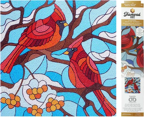 Miniatura 14 de Diamond Art by Leisure Arts Kit DMA 12x12 IntermediateBlue Bird