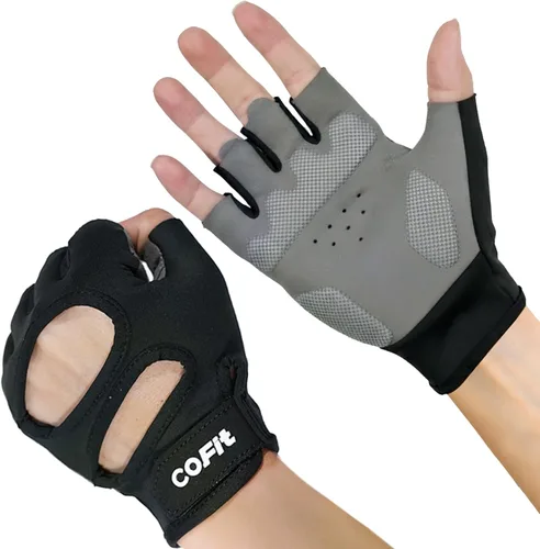 Miniatura 9 de Guantes de entrenamiento COFIT transpirables y antideslizantes, guantes de gimnasio para levantamiento de pesas para hombres y mujeres, agarre 2.