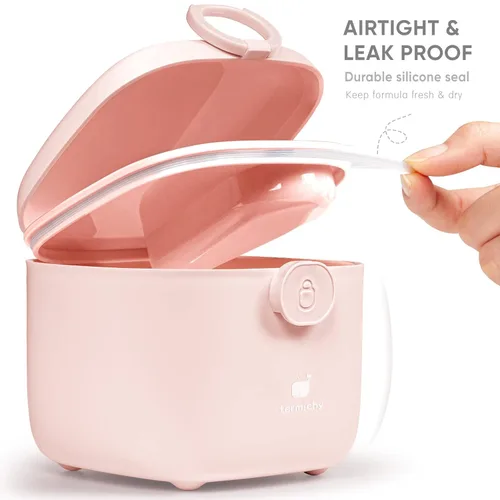Miniatura 6 de Termichy Contenedor Dosificador de Fórmula en Polvo: Contenedor de Almacenamiento de Fórmula para Bebés de 14OZ para Viaje - Porta Fórmula Portátil