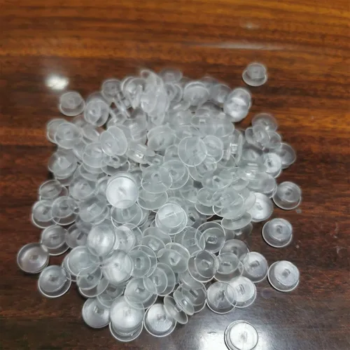 Miniatura 7 de DANUDON 300 botones de plástico con hebilla, botones de dijes para zapatos, pulseras negras y transparentes, adornos de espalda, botones redondos
