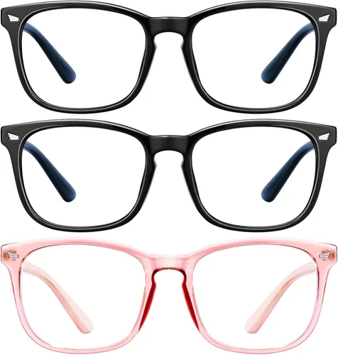 Miniatura 42 de hunsquer Gafas de luz azul para mujer/hombre, gafas de luz azul para computadora negro (806803blacktoucha)