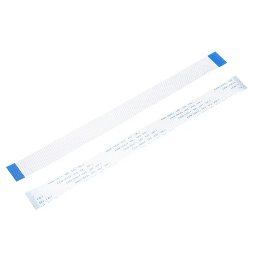 Miniatura 14 de uxcell Cable plano flexible, 5.906 in, 0.039 in, 4 pines, FPC FFC, cable de cinta flexible para TV LCD, audio de automóvil, reproductor de DVD, 10