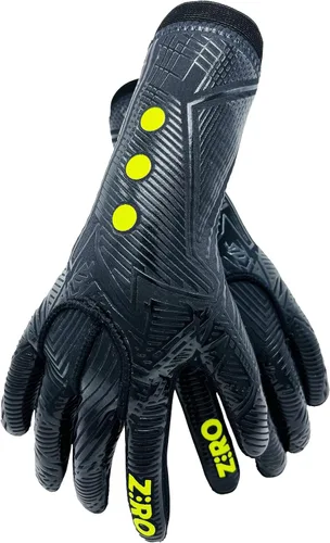 Miniatura 3 de KRONIS Guantes de portero ZRO Talla 4-11 Adulto y juventud Guantes sin agarre diseñados para mejorar, manejar, confianza y concentración