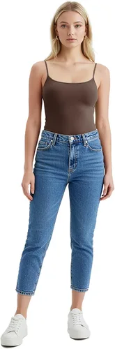 Miniatura 236 de Emmalise Camisola larga casual básica para mujer, con tirantes ajustables, top en capas