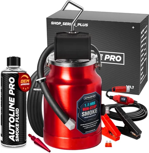 AutoLine Pro EVAP Máquina de humo de alto volumen con detector de fugas y bomba de aire incorporada - Serie Shop Plus - Probador de humo automotriz
