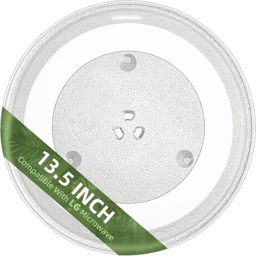 Miniatura 12 de Placa de vidrio de microondas de 14 pulgadas para placa de microondas LG MJS47373301, MJS47373302, MJS47373303, MJS47373304 compatible con reemplazo