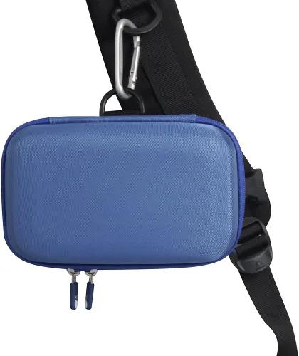 Miniatura 6 de Hermitshell Estuche rígido de almacenamiento EVA para cámara VTech Kidizoom Duo/Twist Selfie Azul