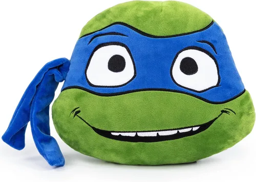 Miniatura 4 de Jay Franco Nickelodeon Teenage Mutant Ninja Turtles Mutant Mayhem Leonardo Nogginz - Juego de manta y almohada de felpa de 40 x 50 pulgadas, juego