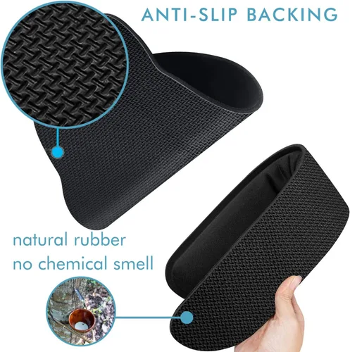 Miniatura 5 de VAGAU Reposamuñecas para teclado y mouse pad de alta calidad, juego de espuma viscoelástica ergonómica para oficina, laptop, Mac, computadora