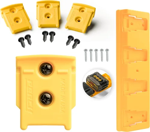 DeWalt Paquete de 4 Soportes de Herramientas y Batería para Herramientas de 20V