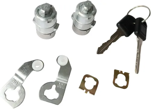 Miniatura 5 de Cilindro de cerradura de puerta delantera del conductor y del pasajero con llaves 15298924 apto para Cadillac Escalade/Chevrolet Silverado Suburban