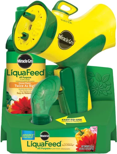Miniatura 3 de Miracle-Gro 1016111 LiquaFeed Advance Kit de inicio con alimentador de jardín (paquete de 6), 16 onzas