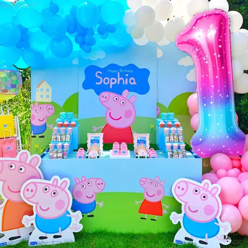 Miniatura 1417 de KatchOn, Globo grande azul número 2 de 40 pulgadas Decoraciones de cumpleaños de Baby Shark para niño de 2 años Globo azul número 2 Globo