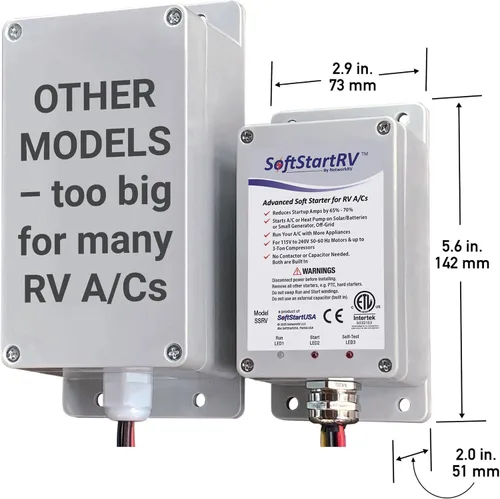 Miniatura 3 de SoftStartRV arranque suave para aire acondicionado de RV, kit de arranque suave de CA para aire acondicionado, fácil arranque incluso con un