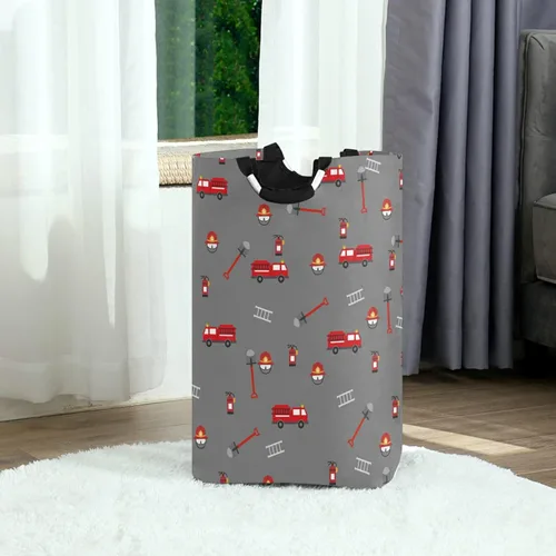 Miniatura 10 de Cesta de lavandería plegable de araña de Halloween con asas acolchadas, impermeable, duradera, cesta de almacenamiento para juguetes, organizador