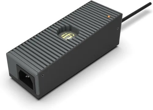 iFi iPower Elite - Adaptador de fuente de alimentación de bajo ruido de alto rendimiento para una alimentación de audio limpia y estable de 5 V