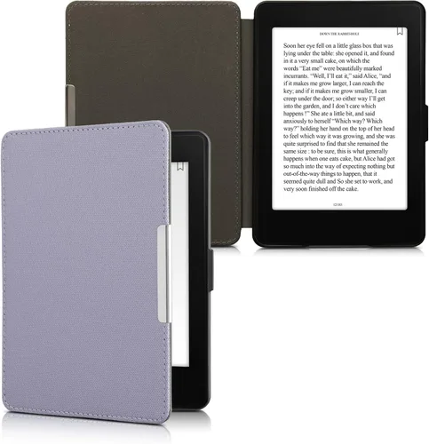 Miniatura 10 de kwmobile Funda compatible con Amazon Kindle Paperwhite - Funda protectora de nailon para lector electrónico - Antracita