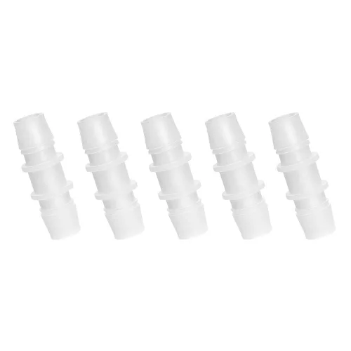 Miniatura 12 de Quickun Accesorios de Manguera de Púas de Plástico, 3/8" x 3/8" Accesorio de Unión de Empalme y Reparador de Púas (Paquete de 5)