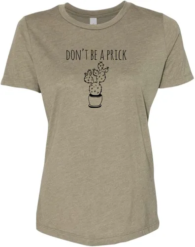 Miniatura 17 de Cute Women's Screen Printed Crew Neck Tee, Shirts With Sayings, Dusty Blue or Olive