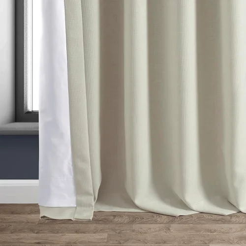 Miniatura 10 de HPD HALF PRICE DRAPES Cortinas opacas sólidas con aislamiento térmico para dormitorio, cortina de 84 pulgadas de largo (1 panel), cortinas opacas