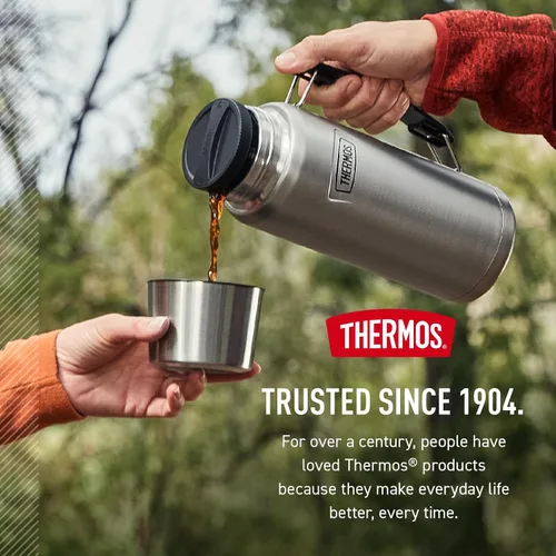 Miniatura 7 de THERMOS Serie ICON, Botella de acero inoxidable para bebidas, Granito, 40 oz
