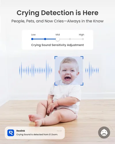 Miniatura 4 de REOLINK Cámara de seguridad para interiores, cámara WiFi enchufable Super HD de 5MP con PTZ, seguimiento automático, IA humana/mascota, ideal