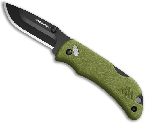Miniatura 11 de Outdoor Edge Navaja de bolsillo plegable Razor, compacta de 2.2 pulgadas EDC con cuchillas reemplazables RazorSafe, perfecto para llevar a diario