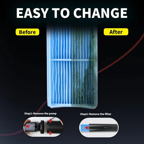 Miniatura 2 de Filtro de inmersión en frío de 600 GPH para saneamiento U-V de 300 a 1000 galones, filtro de bañera de baño de hielo de cápsula fría, filtro