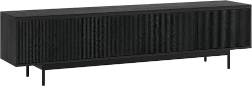 Miniatura 8 de Henn&Hart Whitman, soporte rectangular para TV de 70 pulgadas, color blanco aliso