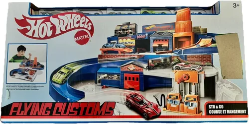 Hot Wheels Flying Customs Sto & Go, Track Set