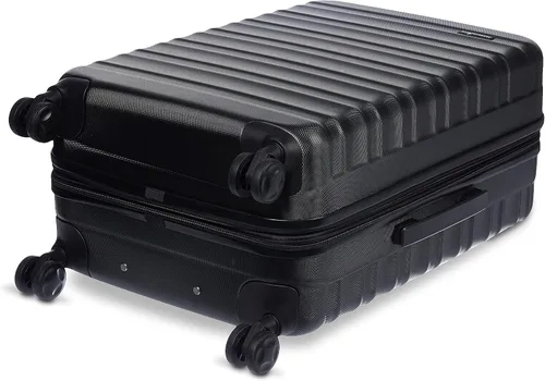 Miniatura 3 de Tienda Basics Equipaje de maleta expandible con ruedas rígidas Negro Spinner