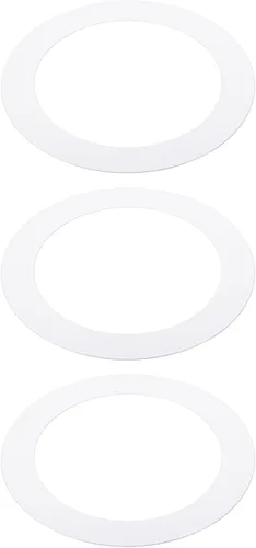 Miniatura 18 de PATIKIL Anillos de goof de 2.76 pulgadas de diámetro exterior de 4.53 pulgadas para luz empotrada, paquete de 3 anillos de iluminación de metal