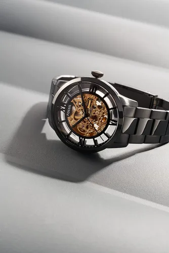 Miniatura 7 de Fossil - Reloj de pulsera automático y mecánico de estilo Townsman en acero inoxidable para hombre