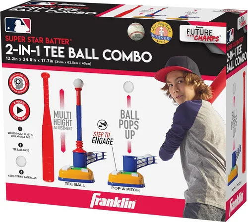 Miniatura 11 de Franklin Sports MLB Super Star Bateador 2 en 1