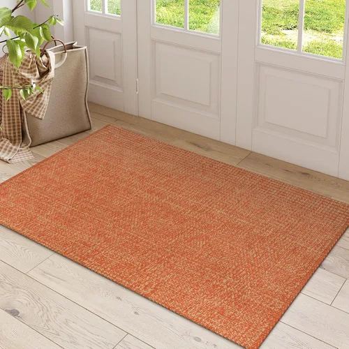 Miniatura 59 de LEEVAN - Alfombras lavables para cocina de 3 x 5 pies, alfombra de color crema para dormitorio, alfombra de algodón tejida para entrada, alfombra