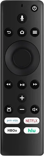 Voicce Remote CT-RC1US-19 NS-RCFNA-19 con teclas de acceso directo Primevideo Netflix HBO HULU reemplazadas para Insignia y Toshiba TV Edition TV