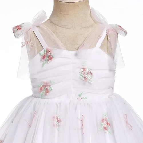 Miniatura 53 de IMEKIS Vestido de princesa de cumpleaños para niña pequeña, confeti brillante, bohemio, arco iris, pastel, sesión de fotos, traje para 1-6T