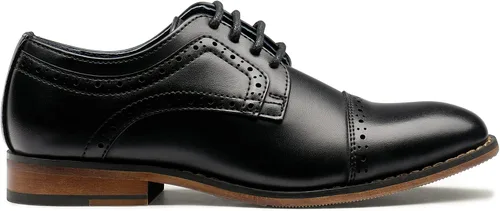 Miniatura 4 de Bruno Marc Boy's Prince-K1 Classic Oxfords Dress Shoes