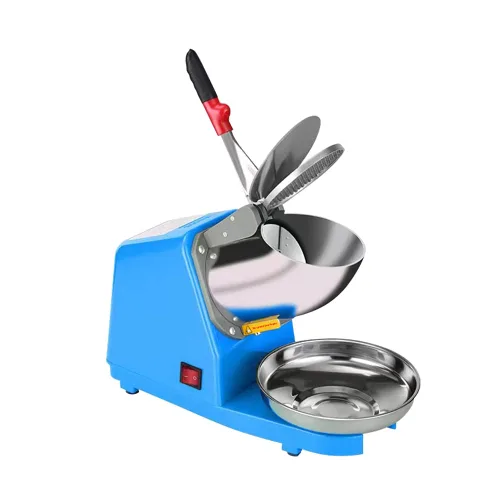 Miniatura 10 de Yahpetes Máquina eléctrica de hielo raspado, 1 pieza, trituradora de hielo eléctrica de doble cuchilla, máquina para hacer conos de nieve, 187