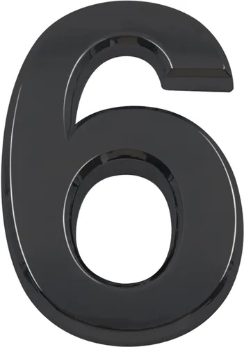 Miniatura 10 de Cobata Números autoadhesivos de dirección de casa/calle de 3.9 pulgadas - Números autoadhesivos para buzón/puerta - Caracteres de la A a la Z