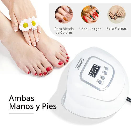 Miniatura 6 de JODSONE Lámpara de uñas LED U V, secador de uñas para esmalte de gel, luz LED con sensor automático y 4 temporizadores