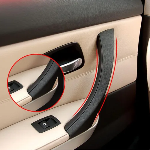 Miniatura 3 de Jaronx Compatible con BMW Serie 3 Manija de puerta E90/E91/E92/E93 2004-2011, juego de 6 piezas de repuesto de manija de puerta interior izquierda