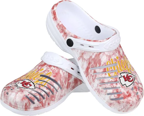 Miniatura 46 de FOCO NFL Womens NFL Team Logo Cloudie Garden Water Sandals Shoes Slipper Clogs with Strap