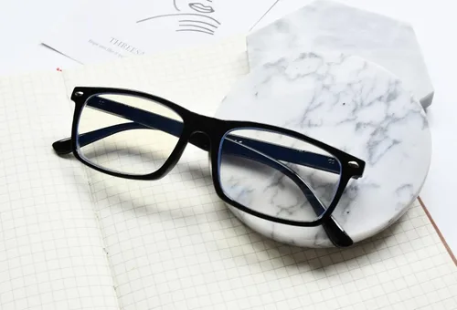 Miniatura 6 de Eyekepper - Paquete de 2 lentes anti luz azul para hombres, lentes bloqueadores de luz azul para computadora, anti fatiga visual, color negro