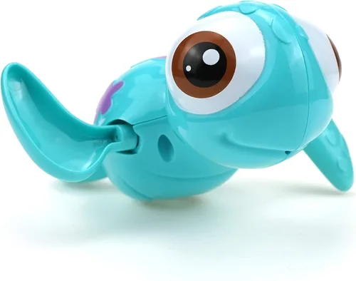 DUCKBOXX XX Juguete de baño de tortugas marinas de viento, sin batería, sin molde, antióxido, juguete interactivo Montessori para niños de 18 meses
