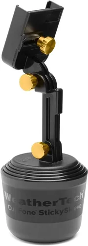 Miniatura 15 de WeatherTech CupFone con extensión – Soporte ajustable y universal para teléfono móvil con portavasos para coche y camión – Mejor diseño para carga