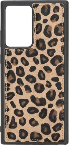 Miniatura 220 de Venito Lucca - Funda de piel compatible con Samsung Galaxy Note 10 (6,3 pulgadas), extra segura, con cubierta trasera acolchada, cocodrilo negro