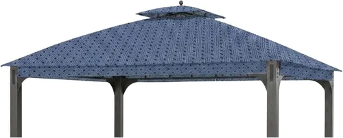 Miniatura 9 de Garden Winds Toldo de repuesto duradero 350 compatible con Shadow Creek de 10 x 12 pies modelo L-GZ1140PST - Palm