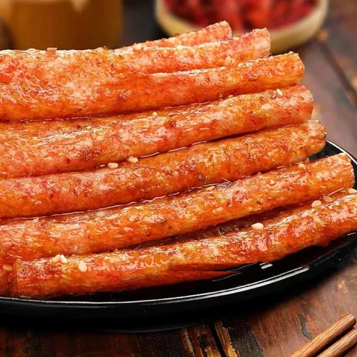 Miniatura 3 de Spicy Strip Latiao Snack Food - Chino especial clásico hecho a mano (4 piezas) Pequeño gluten picante Latiao Delicioso Snacking, sabor fragante